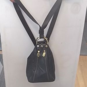 Marino Orlandi Italian Leather Convertable Handbag